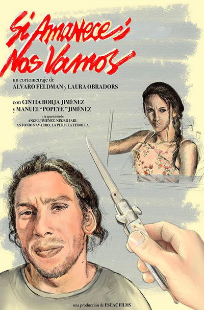 Póster de Si amanece, nos vamos