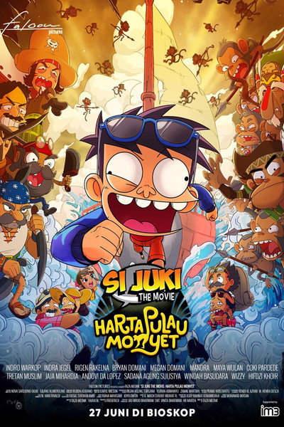 Póster de Si Juki the Movie: Harta Pulau Monyet