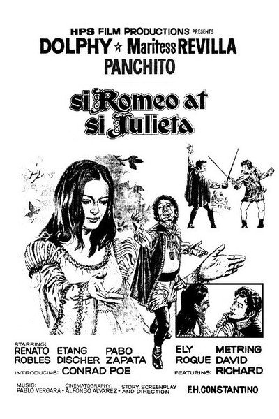 Póster de Si Romeo at si Julieta