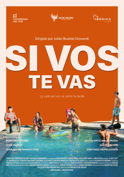 Póster de Si Vos Te Vas
