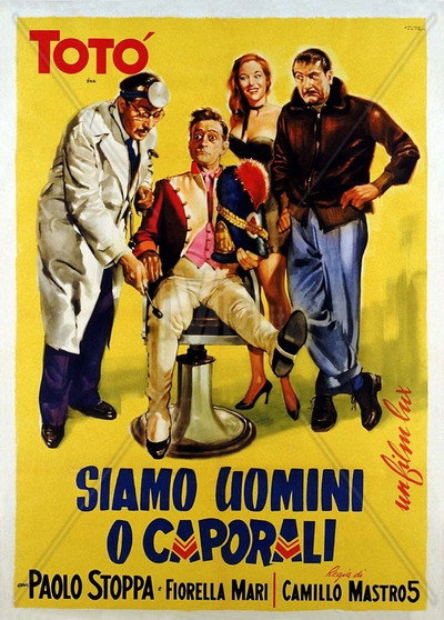 Póster de Siamo uomini o caporali