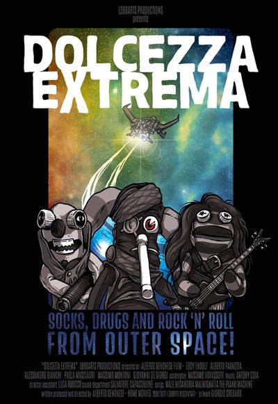 Póster de Sick Sock Monsters from Outer Space