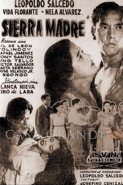 Póster de Sierra Madre, bundok ng hiwaga
