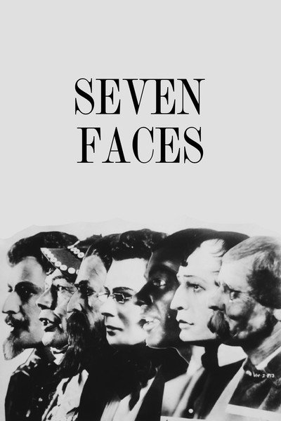 Póster de Siete caras