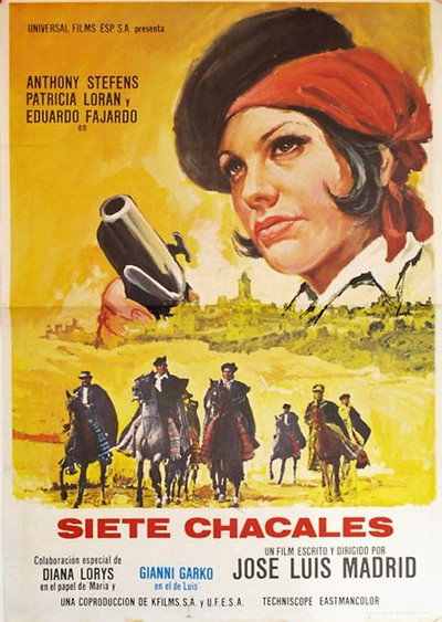 Póster de Siete chacales