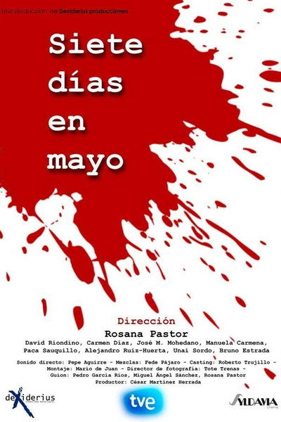 Póster de Siete días en mayo