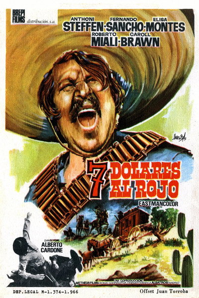 Póster de Siete dólares al rojo