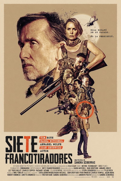 Póster de Siete francotiradores