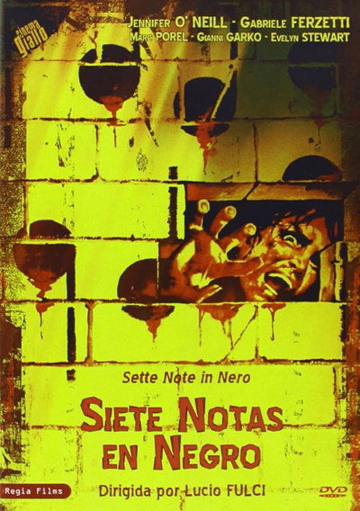 Póster de Siete notas en negro
