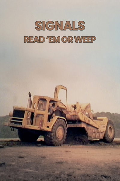Póster de Signals: Read 'Em or Weep