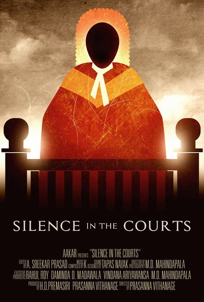 Póster de Silence in the Courts
