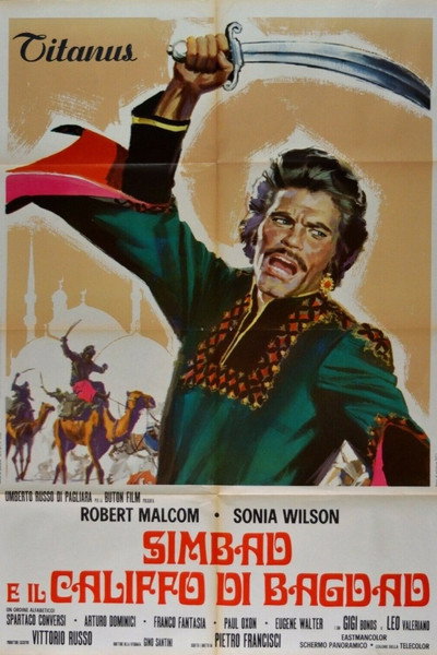 Póster de Simbad y el califa de Bagdad