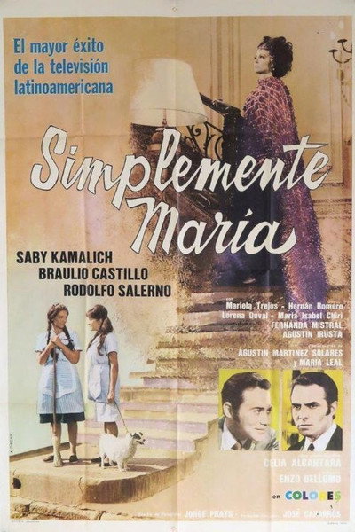 Póster de Simplemente María