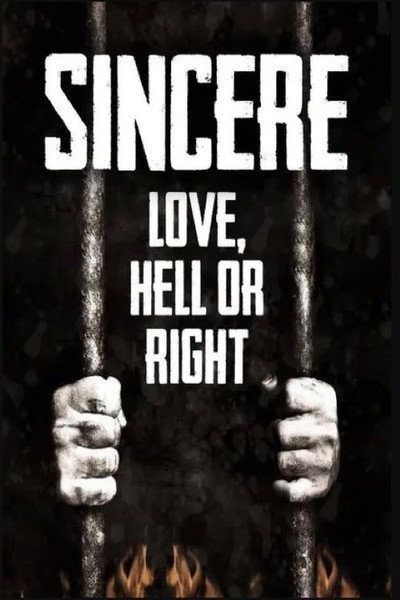 Póster de Sincere Love Hell or Right