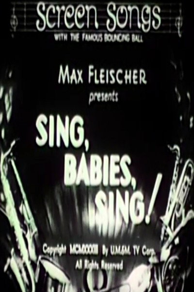 Póster de Sing, Babies, Sing!