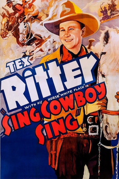 Póster de Sing, Cowboy, Sing