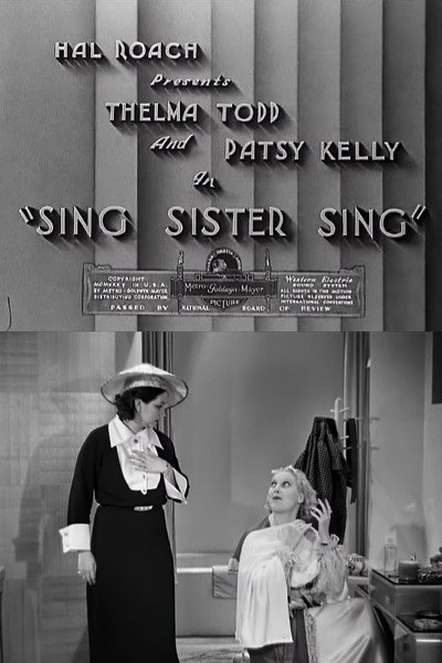Póster de Sing Sister Sing