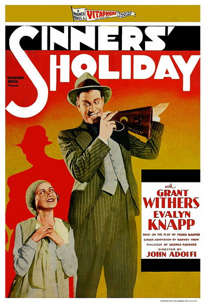Póster de Sinners' Holiday