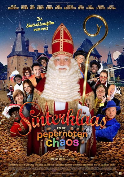 Póster de Sinterklaas en de pepernoten chaos