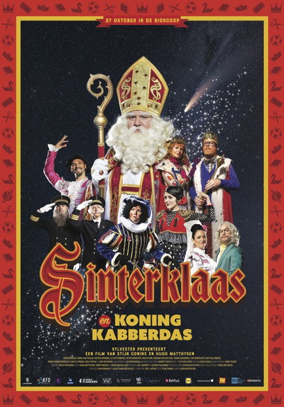 Póster de Sinterklaas en Koning Kabberdas