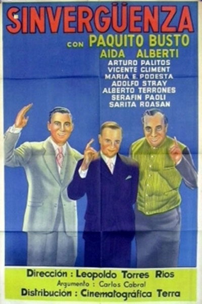 Póster de Sinvergüenza