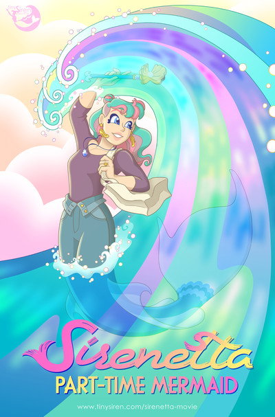Póster de Sirenetta: Part-Time Mermaid