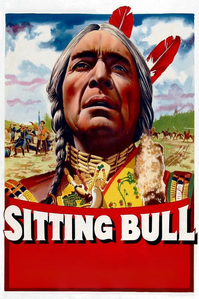 Póster de Sitting Bull, el indio heroico