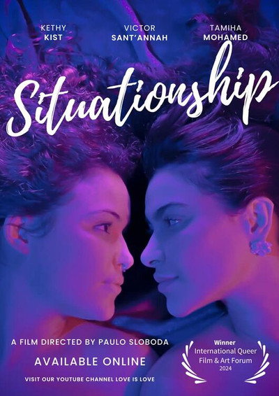 Póster de Situationship - Amigas coloridas