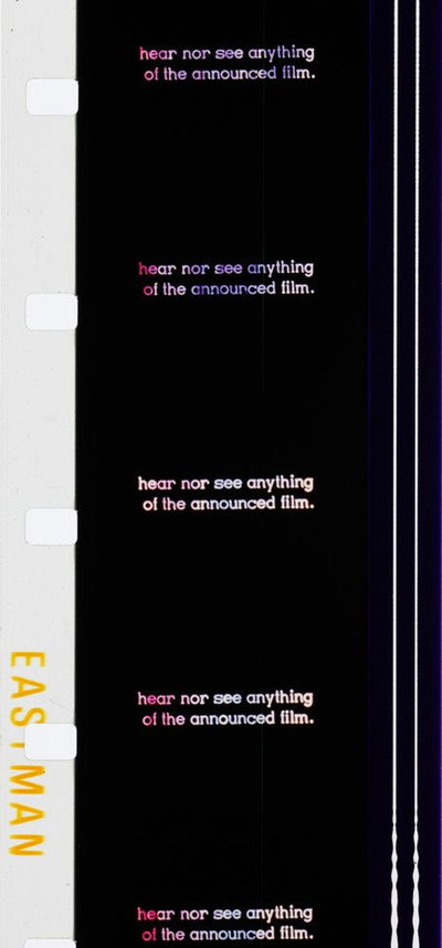 Póster de Six films infinitésimaux et supertemporels