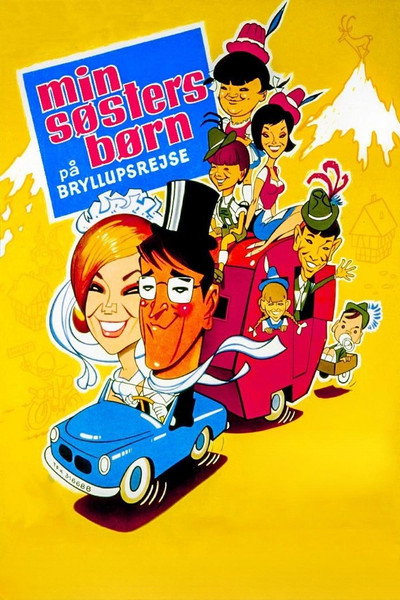 Póster de Six Kids and the Honeymooners