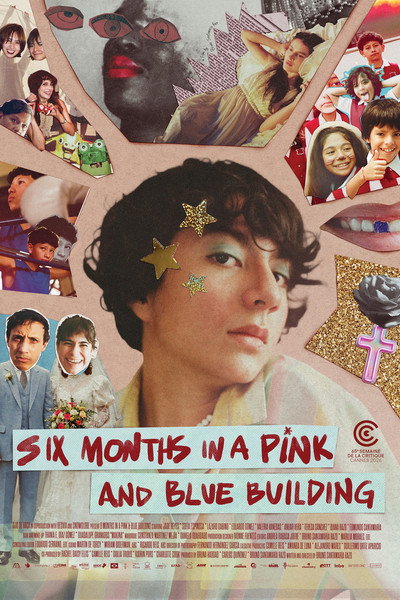 Póster de Six Months in a Pink and Blue Building