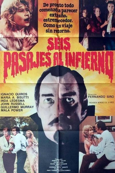 Póster de Six Tickets to Hell