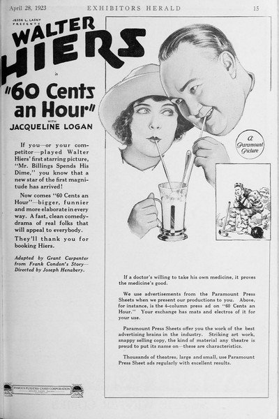 Póster de Sixty Cents an Hour