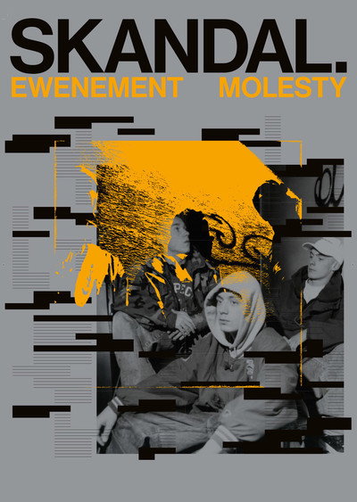 Póster de Skandal. Ewenement Molesty