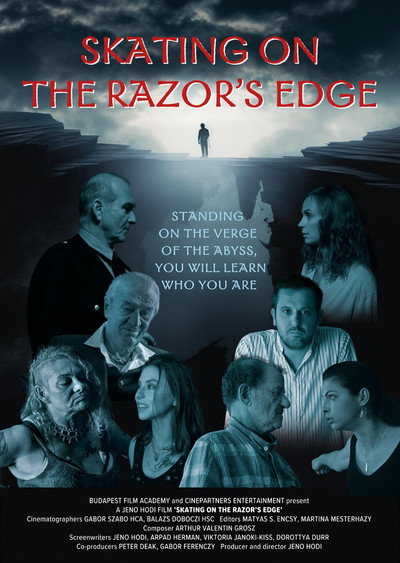 Póster de Skating on the Razor's Edge