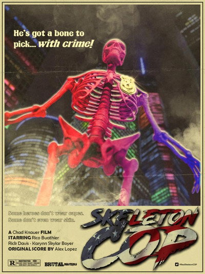Póster de Skeleton Cop