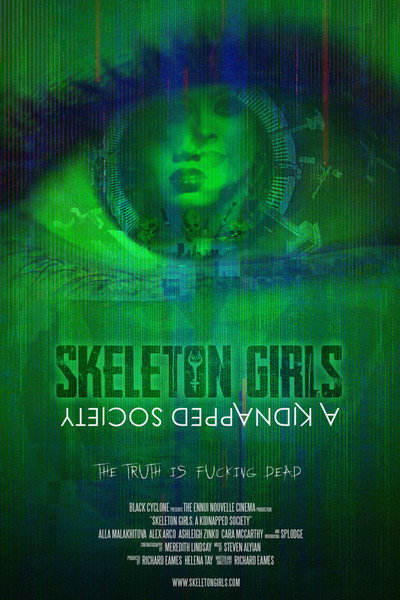 Póster de Skeleton Girls. A Kidnapped Society