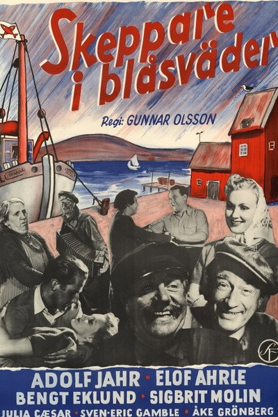 Póster de Skeppare i blåsväder
