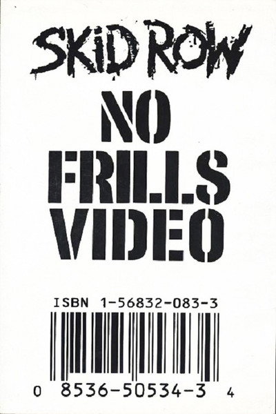Póster de Skid Row: No Frills Video
