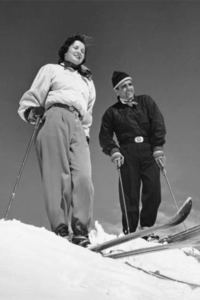 Póster de Skiing Scene in Quebec