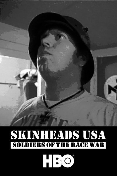 Póster de Skinheads EEUU, soldados de la guerra de las razas