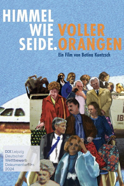 Póster de Sky Like Silk. Full of Oranges