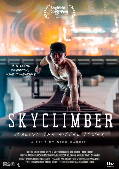 Póster de Skyclimber: Scaling the Eiffel Tower