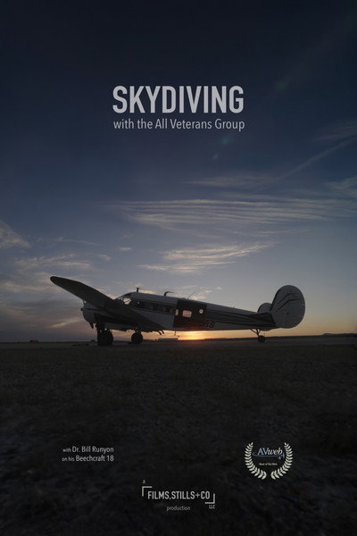 Póster de Skydiving with the All Veteran Group