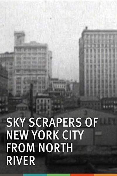Póster de Skyscrapers of New York City, from the North River