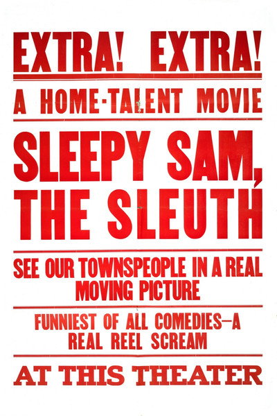 Póster de Sleepy Sam, the Sleuth