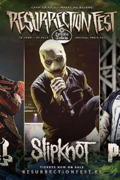Póster de SLIPKNOT: Resurrection Fest EG