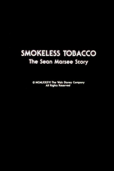 Póster de Smokeless Tobacco: The Sean Marsee Story