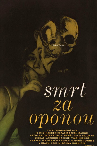 Póster de Smrt za oponou
