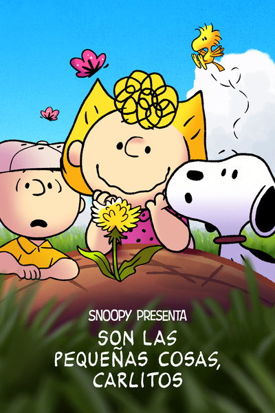 Póster de Snoopy presenta: Son las pequeñas cosas, Carlitos
